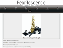 Tablet Screenshot of pearlescence.co.uk